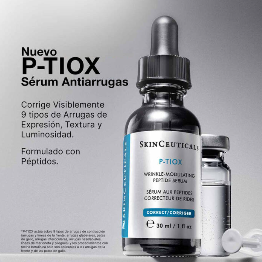 SkinCeuticals P-TIOX Sérum Peptídico Antiarrugas 30 ml